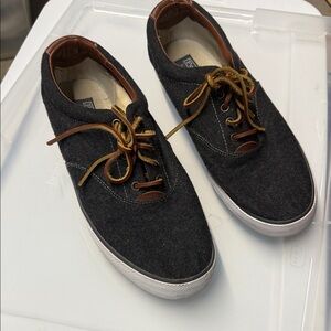 Polo Ralph Lauren Black and Brown Sneakers